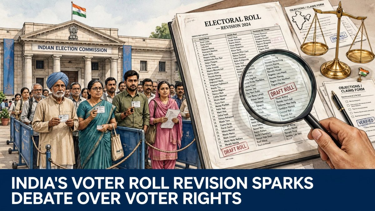 India’s Voter Roll Revision Sparks Debate Over Voter Rights