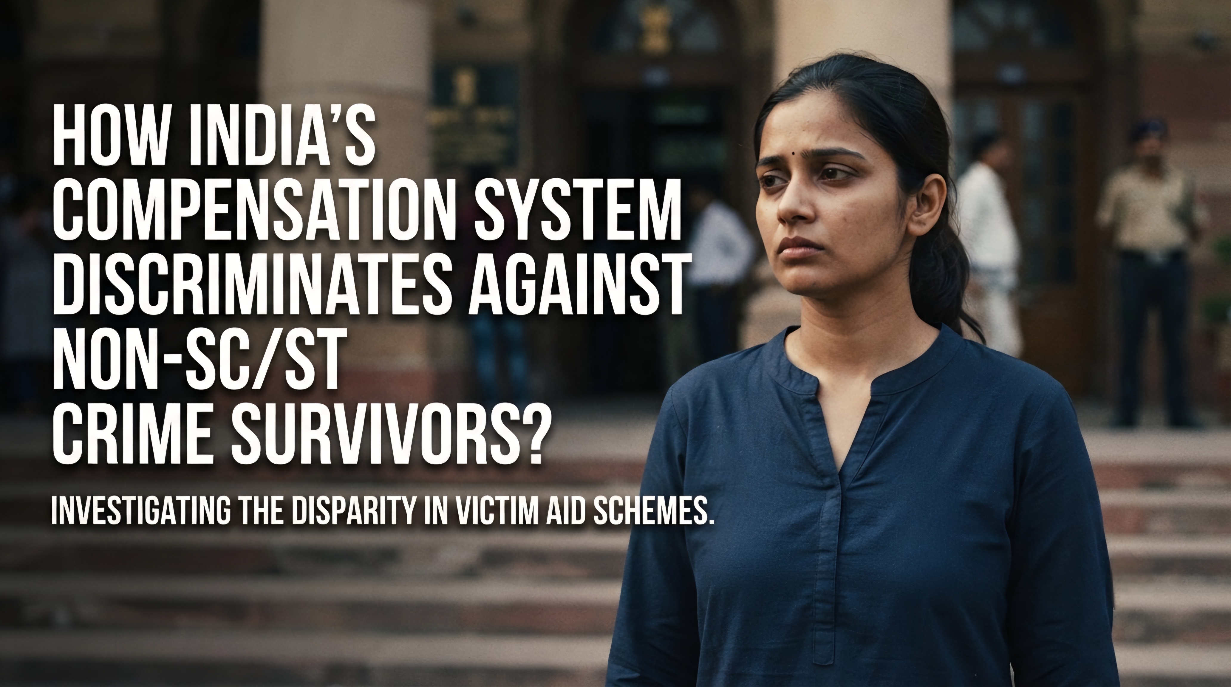 How India’s Compensation System Discriminates Against Non-SC/ST Crime Survivors?